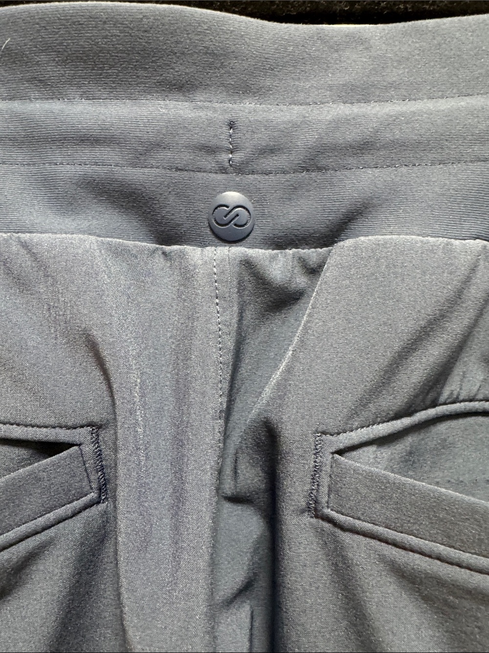 CALIA by Carrie Underwood Wide Leg Drawstring Pants in Slate Blue - Picture 4 of 5